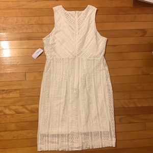 Lace Little White Dress